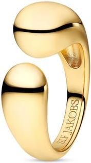 Sif Jakobs Jewellery Ring Goccia Pianura in 18K Gold Plated at Nordstrom, Size 8.5