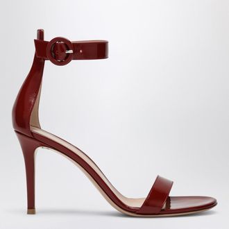 Gianvito Rossi Sandalo Portofino 85 bordeaux