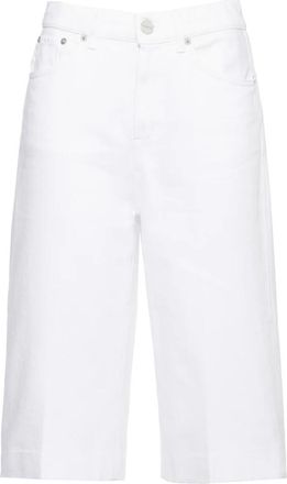 Dondup Cotton Bermuda - Dames - Denim shorts - Wit - W27 - Katoen - Korte Broeken