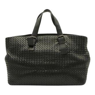 Bottega Veneta Bolso Tote Pre-owned Intrecciato - Pre-owned - Mujer - Negro - ONE SIZE
