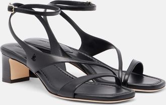 Jimmy Choo London Faye leather slingback sandals
