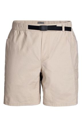 Royal Robbins Crux Stretch Cotton Ripstop Climbing Short in Oyster at Nordstrom, Size Medium