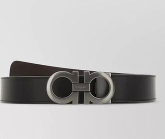 Ferragamo reversible leather belt adjustable length