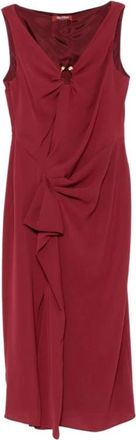Max Mara Mujer, Vestidos, Rojo, Talla: M
