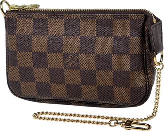 Louis Vuitton Brown Pochette Pouch (Pre-Owned)