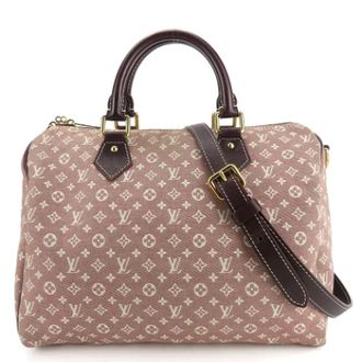 Louis Vuitton Pre-owned Handbags, female, Red, Size: ONE SIZE Pre-owned Vintage Canvas Handbag