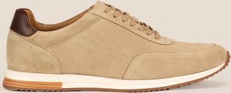 Oswin Hyde Mens Spencer Sand Suede - Tan - Size: 11
