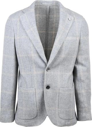 L.B.M. 1911 Rounded Jacket with Button Closure and Unlined Interior
