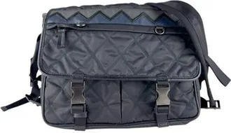 Prada Pre-owned Cross Body Bags, male, Black, Size: ONE SIZE Pre-owned Vintage Shoulder Bag