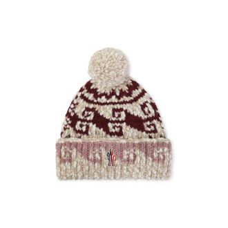 Moncler Multicolor Knitted Beanie Cap