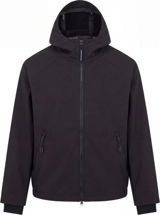 Aquascutum Chaqueta con insignia de bloques de color - Sport - Hombre - Negro - L