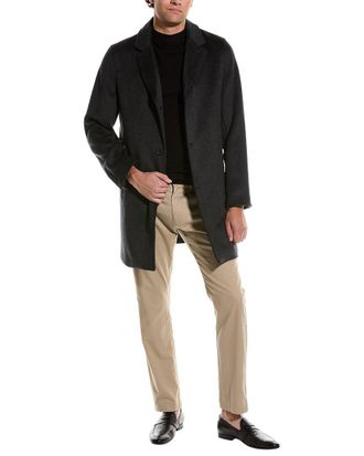 Cole Haan Wool-Blend Coat