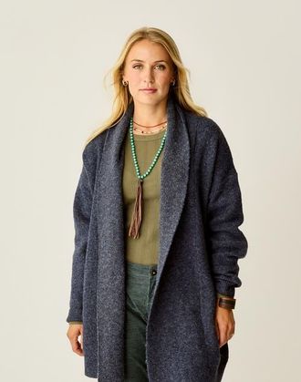 Carve Designs Priya Topper in Navy Heather at Nordstrom, Size Xx-Small