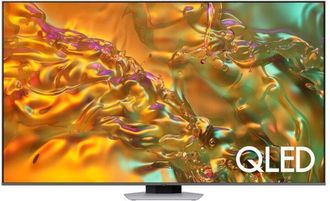 Samsung Q80D TV QLED 4K Smart Tv Schermo da 65 Pollici QE65Q80DATXZT Wi-Fi Eclipse Silver 2024