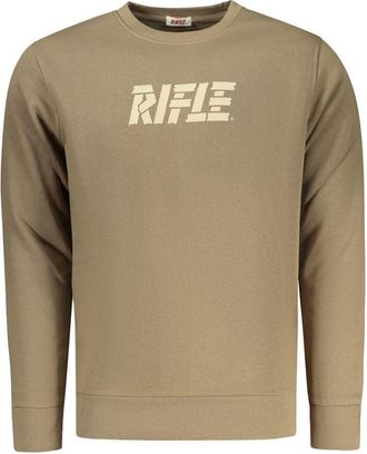 Rifle Marrone Katoenen Heren Sweatshirt