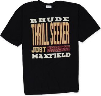 Rhude Black Thrill Seeker T-Shirt