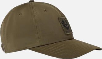 Belstaff Mens Belstaff Ripple Shell Hat True Olive - Tan - Size: ONE size