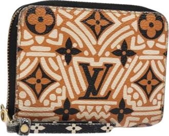 Louis Vuitton Pre-owned Wallets, female, Multicolor, Size: ONE SIZE Pre-owned Vintage Canvas Wallet