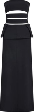 Proenza Schouler Abito lungo Kit - Nero