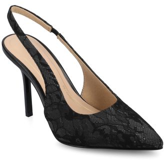 Journee Collection Women & apos;s Elenney Medium and Wide Width Pumps