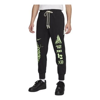 Nike Ja Standard Issue Dri-FIT Pants Black Lime FN2995-010