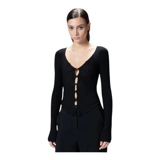 Pinko Pinko, Truien & Vesten, Dames, Zwart, L, Vergina Cardigan Sunny
