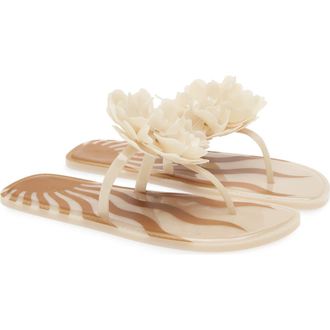 Farm Rio Flower Jelly Flip Flop in Est Sol Localizado at Nordstrom, Size 8