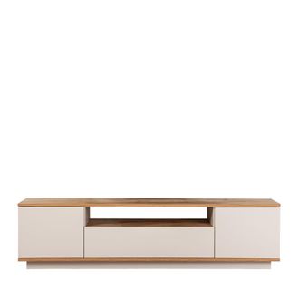 DRAWER Mueble de TV de 3 puertas en madera L180cm - Beige