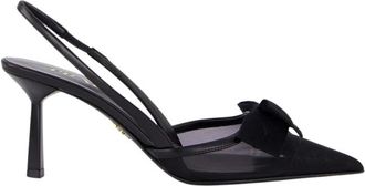 Prada Dames, Schoenen, Zwart, Maat: 41 EU Polyamide