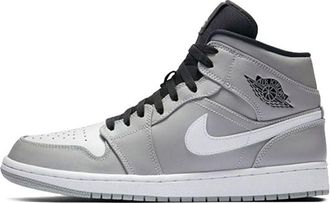 Nike Jordan Air Jordan 1 Mid Wolf Grey Black White 554724-046