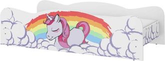 OEM Cama Infantil Cloud 140x70 Unicornio