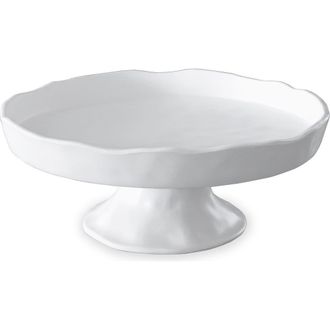 Beatriz Ball Vida Nube Round Pedestal Cake Plate in White at Nordstrom