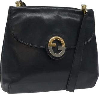 Gucci Pre-owned Cuoio borse-gucci - - Pre-owned - Donna - Blu - ONE SIZE
