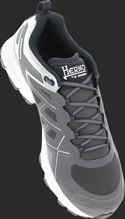 Herno Bicolor Polyester Athletic Mens Sneakers