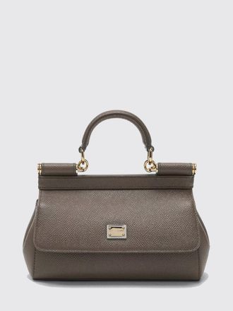 Dolce & Gabbana Sicily Mini Grained Calfskin Handbag