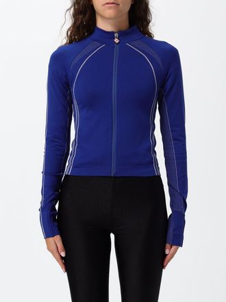 Casablanca Cropped Slim-Fit High-Neck Zip-Up Jersey Sweatshirt