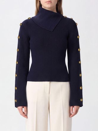 Elisabetta Franchi Maglia a dolcevita slim fit in jersey di viscosa