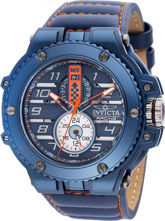 Invicta Invicta Racing Downforce GMT Quartz Blue Dial Mens Watch 47382