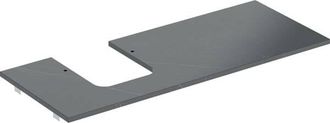 Keramag Placa De Lavabo Geberit One, Recortable A La Izquierda, Para