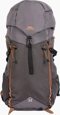 Trespass Pass 35L Hiking Backpack - Grey - Size: ONE size