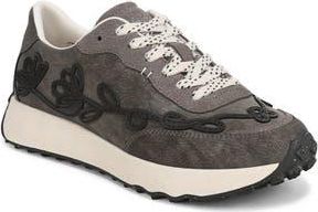 Blowfish Driftbloom Sneaker in Black Faux Leather at Nordstrom Rack, Size 6.5