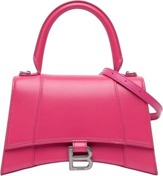 Balenciaga Pre-owned Hourglass Top Handle Bag - - Pre-owned - Donna - Rosa - ONE SIZE