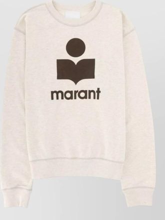 Isabel Marant logo print crewneck sweatshirt