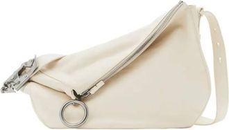 Burberry Medium Knight Leather Tote Bag