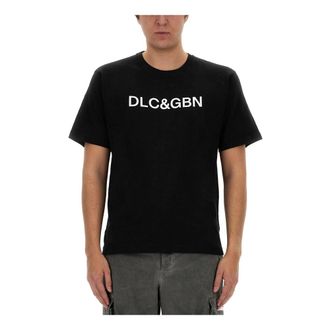 Dolce & Gabbana T-Shirt Manica Corta - Tops - Hombre - Negro - S
