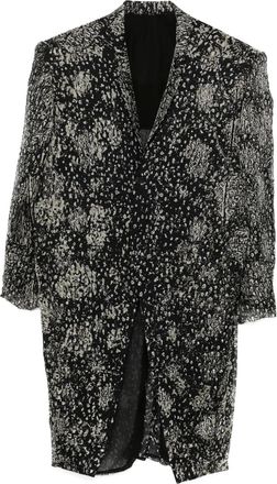 Rick Owens Cappotto Ricks - Nero