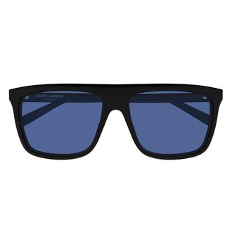 Saint Laurent Sunglasses Sl 904 002 Black/Blue Men