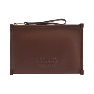 Lancel Cartera de mano S Zip - Bags - Mujer - Marr&oacute;n - ONE SIZE