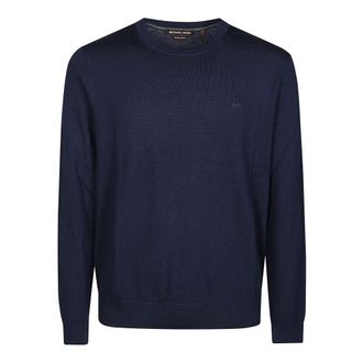 Michael Kors Wool Sweater - Knitwear - Hombre - Azul - M