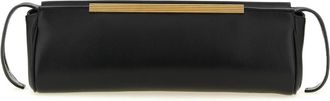 Khaite Donna Avond Clutch - Dames - Clutches - Zwart - ONE Size - Leer - Tassen